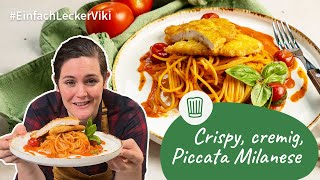 Crispy cremige Piccata Milanese | Einfach, Lecker, Viki! | Chefkoch