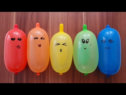 Slime with Funny Balloons ! Making Slime ! ASMR Video ! Part 468