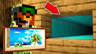 Compré una BASE y ESCONDÍA un GRAN SECRETO en Minecraft