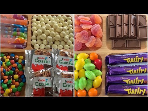 ASMR | Filling Platter With Sweets 🍫🍫