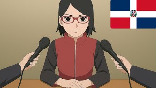 SARADA SINGA MAS QUE MINATO? 🤣🇩🇴 (Sarada Responde) | Naruto Dominicano
