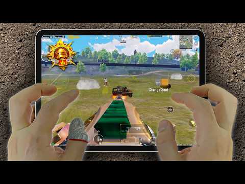 INSANE HANDCAM 1v4🔥 iPad Pro M2 PUBG Mobile Gameplay 😱 120FPS + Smooth + FULL GYRO