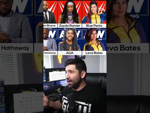 WWE TO AEW NAME CHANGES  #wwe #wrestlinghistory #wwesuperstars #wwehalloffame #wwechampions