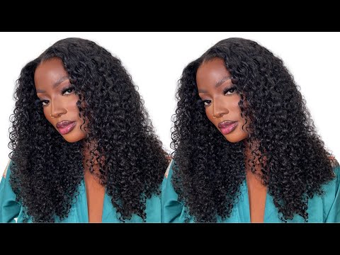 SOFTEST KINKY CURLY WIG! | 9X6 GLULESS HD WIG FT ISEE HAIR