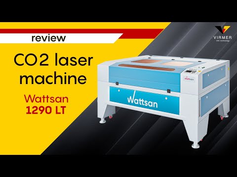 Laserskærende graveringsmaskine 100W co2 WATTSAN 1290 LT