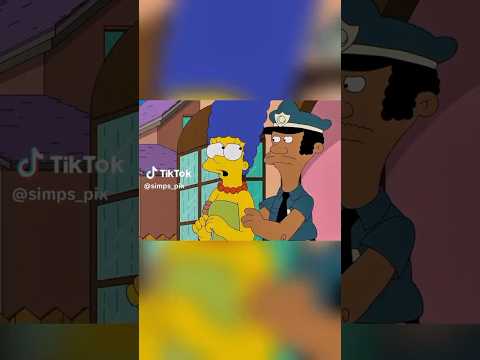 Mars fue llevada ala cárcel #simpsons #thesimpsons