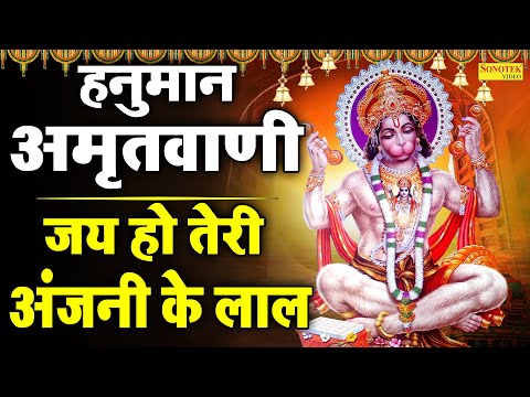 हनुमान अमृतिवाणी : जय हो तेरी अंजनी के लाल | Jai Ho Teri Anjani Ke Laal | Rakesh Kala | Hanuman Ji