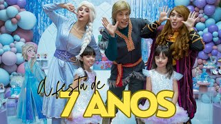 A FESTA DE ANIVERSÁRIO DE 7 ANOS DAS GÊMEAS | Jéssica e as Gêmeas
