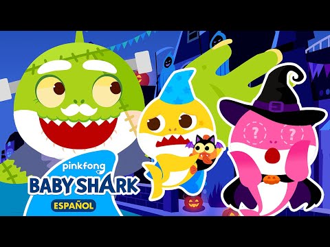 ¿Has visto las partes de mi cara? | Recopilación de Halloween | Baby Shark en español