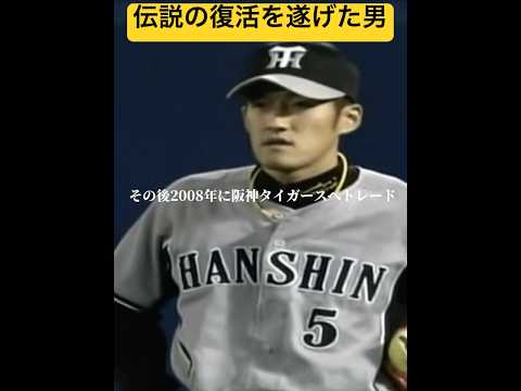 【フェンス激突】事故から復帰した伝説の男''平野恵一''#阪神タイガース #平野恵一