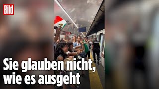 Rom, Italien: Anti-Touri-Eskalation in U-Bahn