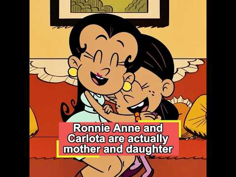 Have you noticed that Ronnie Anne and Carlota look exactly alike? They're actually mother and dau