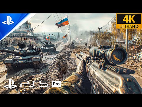 THE RUSSIAN INVASION™ LOOKS ABSOLUTELY AMAZING | Ultra Realistic Graphics | 4K 60FPS Call of Duty