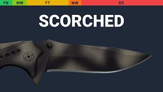 Nomad Knife Scorched Wear Preview