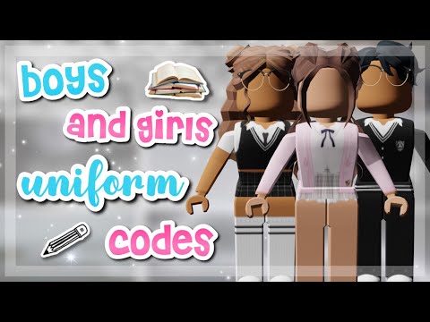 School Uniform Bloxburg Codes - 08/2021