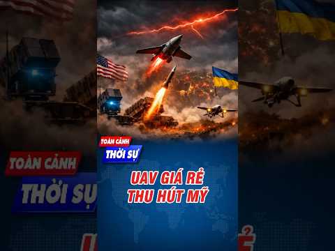 UAV giá rẻ thu hút Mỹ #donaldtrump #iran #uav #shorts #viral