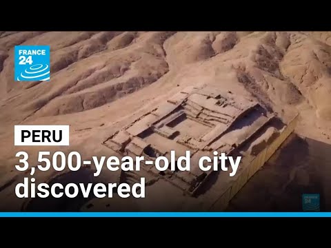 YouTube video thumbnail: Archaeologists in Peru Unveil 3,500-Year-Old City That Linked Coast and Andes