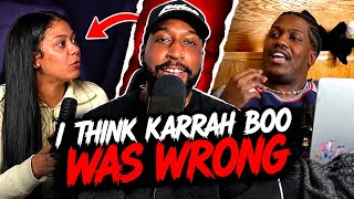 Karrah Boo vs Lil Yacthy may have a point but 🤔