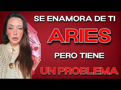 ARIES ♈️ ALGUIEN SE ENAMORO DE TI, PERO TIENE UN PROBLEMA 😭🚨 HOROSCOPO #ARIES HOY TAROT AMOR