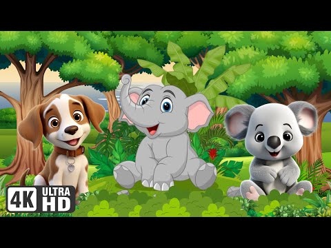 Unique Animal Behaviors: Dog, Koala Bear, Elephant, Cow, Ant - Cute Animal Sounds