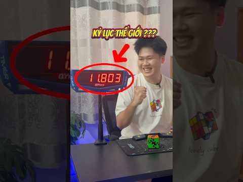 ❗️Phá kỷ lục Rubik KHÓ NHẤT THẾ GIỚI