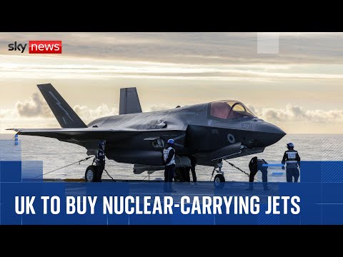 YouTube video thumbnail: UK to buy F-35 Stealth Jets That can Carry US Nuclear Warheads