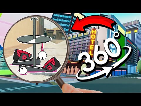 Find Clukr Scary - Incredibox Sprunki | Finding Challenge 360º VR Video