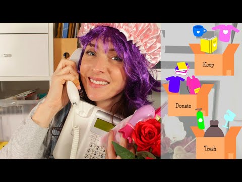 ASMR - KonMari Method Decluttering my entire house - EP 2