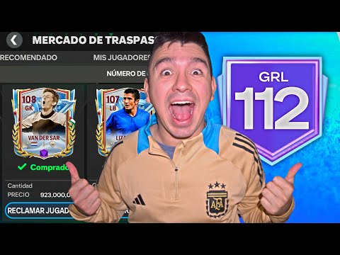 😮 RECONSTRUYO MI EQUIPO CON VAN DER SAR ICONO PRIME !!! Road to 112 GRL #2