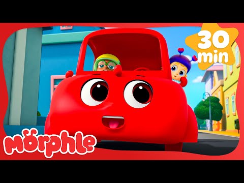Cop Car Caper | Morphle | Cars, Trucks & Vehicles Cartoon | Moonbug Kids