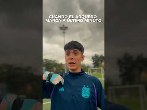 Di arquero y te saludo 🫡 #memesfutbol #humor #futboleros #futbol  #comedia #tiposdejugadores