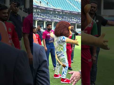 মাসকটের নাচ দেখে লিটনের হাসি থামছেই না, হাত মেলালেন সবাই #cricket97 #asiacup2025