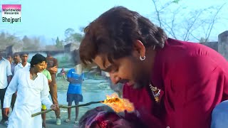 जवान बेटा के सामने पिता जी का एसिडेंट से हुआ मौत  #Pawan Singh #Viraj bhatt #bhojpuri #movie