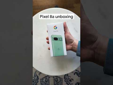 Unboxing the new #Pixel8a #Google #ASMR #shorts 🔥🔥 @madebygoogle