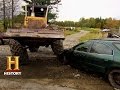 Narrator's Experience with the Skidder