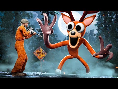 SOBREVIVI a EL MONSTRUO de 99 NOCHES EN EL BOSQUE como CAZADORES SCP | GARRY'S MOD