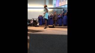 Le'Andria Johnson at Pilgrim Rest Church  "Through It All"
