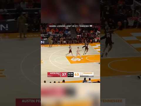 Hansel Enmanuel looking LEGIT vs # 11 Tennessee #shorts