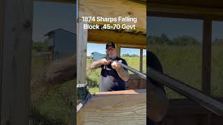 1874 Sharps Falling Block .45-70 at the Range | Full Review Coming Soon!