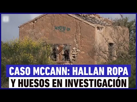 Hallan ropa y huesos durante búsqueda de Madeleine McCann