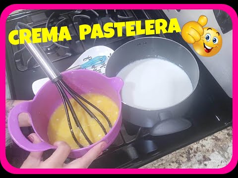 Crema Pastelera Facil De Hacer