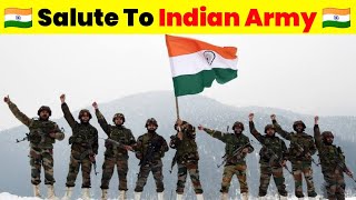 Indian Army को सलाम 💖💥 | amazing facts #army #shorts