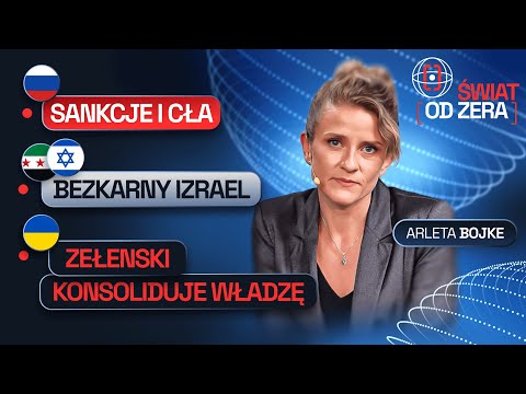 CZY SANKCJE NA ROSJĘ DZIAŁAJĄ, PO CO IZRAEL ZAATAKOWAŁ SYRIĘ | ŚWIAT OD ZERA #66
