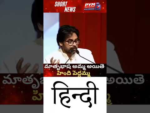 🚨😱మాతృభాష అమ్మ అయితే హిందీ పెద్దమ్మ వంటిదని| PVM Media