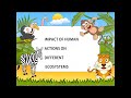 Environmental Conservation and Threats