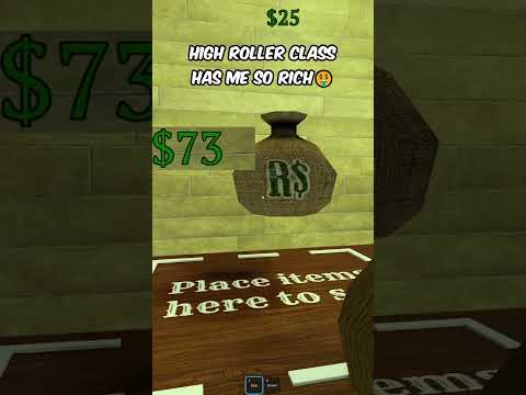 I Made Too Much Money in Higher Roller 😭🤑 #roblox #deadrails