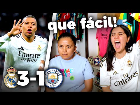 Reacción: REAL MADRID 3-1 CITY *Ganaremos la 16!!!! | Dúo Dinámico