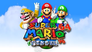 Super Mario 64 gets closer to the looks of its 90s CG artworks on PC