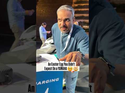 An Easter Egg You Didn't Expect On a YAMAHA #overdrive