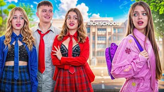 New Girl at Elite Private School! I Fell in Love with a Millionaire!